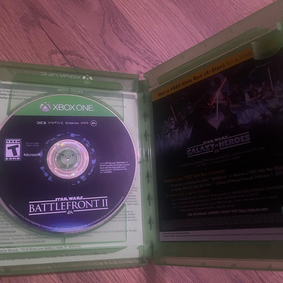Star Wars Battlefront II 2017 Game for XBOX ONE Used Great Condition - Picture 2 of 2